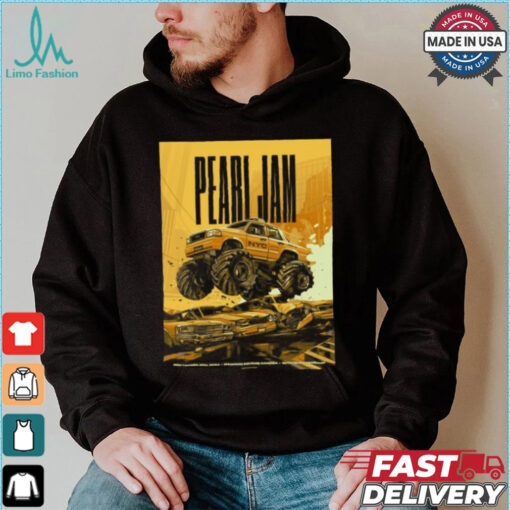 Pearl Jam Madison Square Garden New York City 2024 On September 3rd With Glen Hansard Poster Shirt