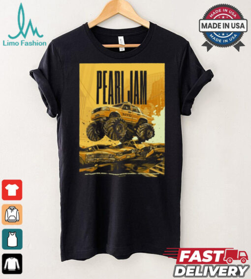 Pearl Jam Madison Square Garden New York City 2024 On September 3rd With Glen Hansard Poster Shirt