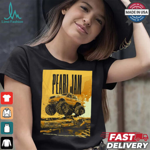 Pearl Jam Madison Square Garden New York City 2024 On September 3rd With Glen Hansard Poster Shirt