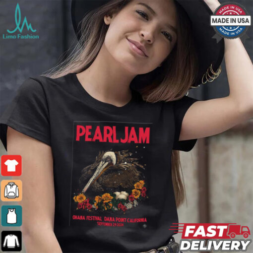 Pearl Jam Ohana Festival Dana Point California September 29, 2024 Event Posters T Shirt