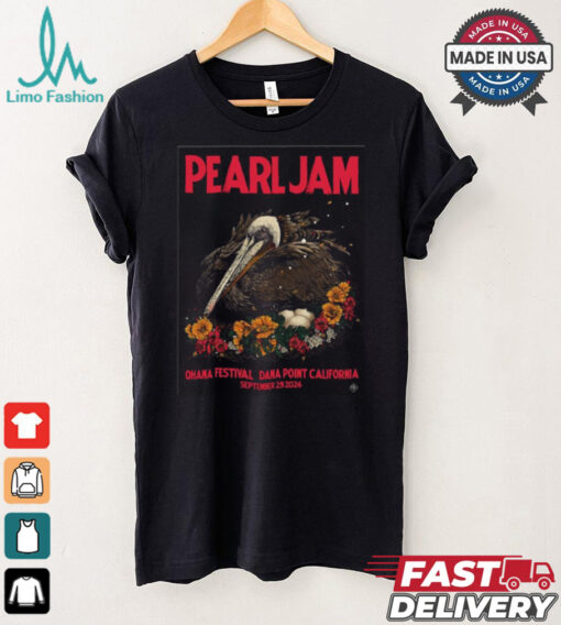 Pearl Jam Ohana Festival Dana Point California September 29, 2024 Event Posters T Shirt