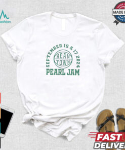 Pearl Jam September 15 & 17 2024 Bean Town T Shirt
