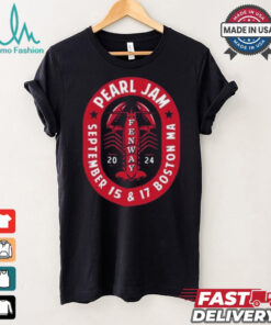 Pearl Jam September 15 & 17 2024 Fenway Boston Ma Shirt