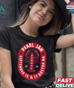Pearl Jam September 15 & 17 2024 Fenway Boston Ma Shirt
