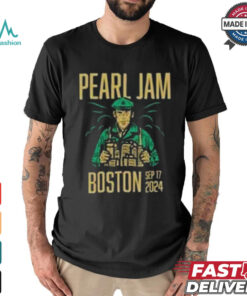 Pearl Jam Tour Boston, MA Fenway Park Sept 17 2024 shirt