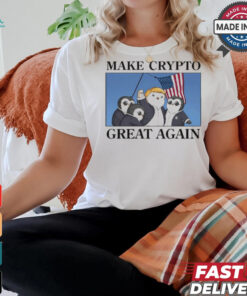Penguin Beau Make Crypto Great Again t shirt
