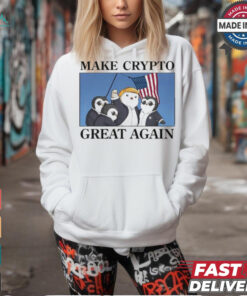 Penguin Beau Make Crypto Great Again t shirt