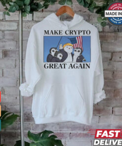 Penguin Beau Make Crypto Great Again t shirt