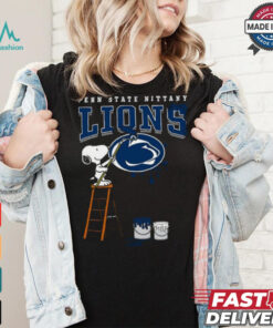 Penn State Nittany Lions Snoopy Painting Shirt