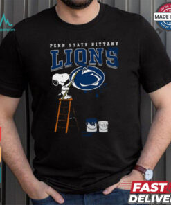 Penn State Nittany Lions Snoopy Painting Shirt