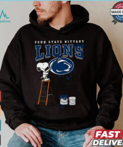 Penn State Nittany Lions Snoopy Painting Shirt