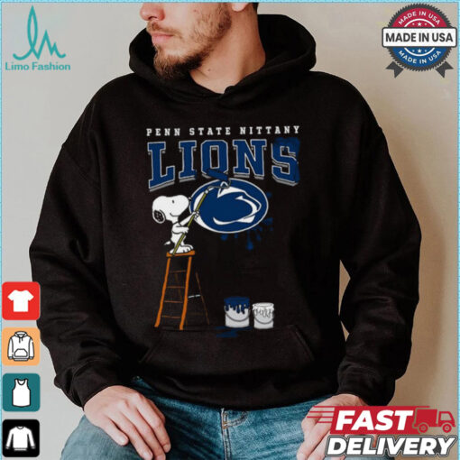 Penn State Nittany Lions Snoopy Painting Shirt