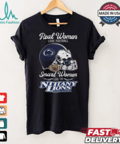 Penn State Nittany Lions x Snoopy Real Women Love Football Smart Women Helmet 2024 Shirt