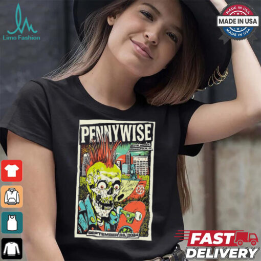 Pennywise September 28 2024 Hi Fi Annex In Indianapolis IN Tour t shirt