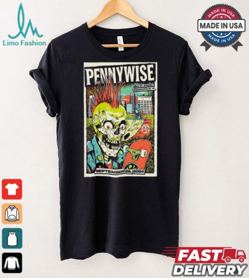 Pennywise September 28 2024 Hi Fi Annex In Indianapolis IN Tour t shirt