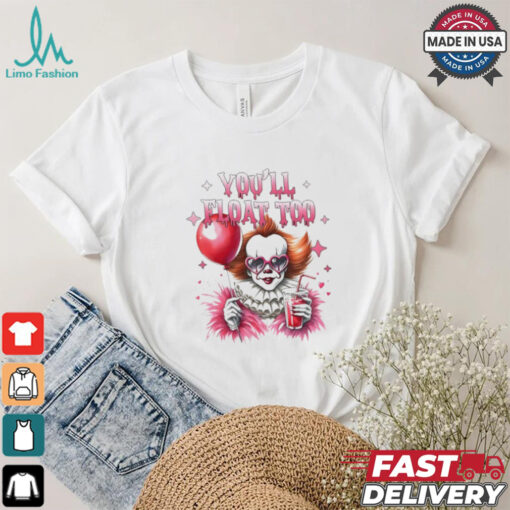 Pennywise you will float too Halloween shirt