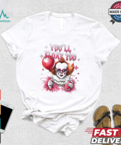 Pennywise you will float too Halloween shirt