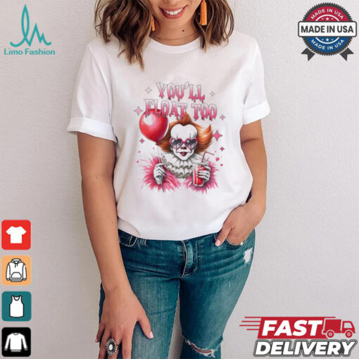 Pennywise you will float too Halloween shirt