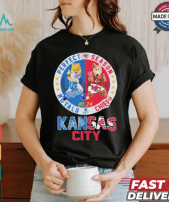 Perfect Season Royals And Chiefs Kansas City Sports Teams Shirt