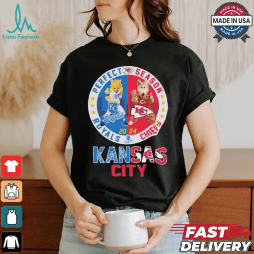 Perfect Season Royals And Chiefs Kansas City Sports Teams Shirt