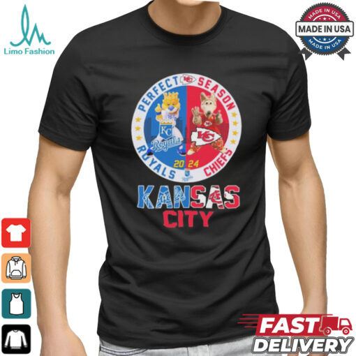 Perfect Season Royals And Chiefs Kansas City Sports Teams Shirt