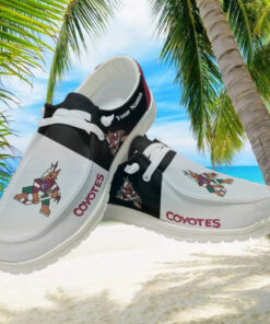 Personalized NHL Arizona Coyotes Hey Dude Shoes