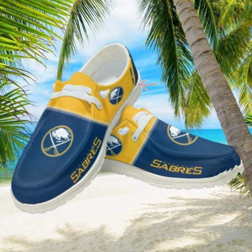 Personalized NHL Buffalo Sabres Hey Dude Shoes