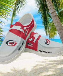 Personalized NHL Carolina Hurricanes Hey Dude Shoes