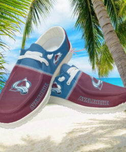 Personalized NHL Colorado Avalanche Hey Dude Shoes