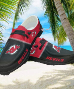 Personalized NHL New Jersey Devils Hey Dude Shoes