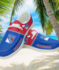 Personalized NHL New York Rangers Hey Dude Shoes