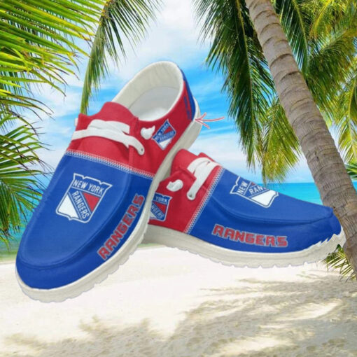 Personalized NHL New York Rangers Hey Dude Shoes