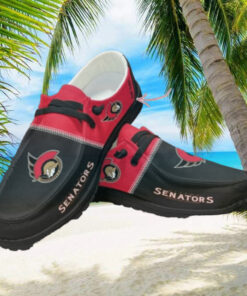 Personalized NHL Ottawa Senators Hey Dude Shoes