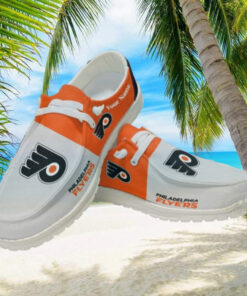 Personalized NHL Philadelphia Flyers Hey Dude Shoes