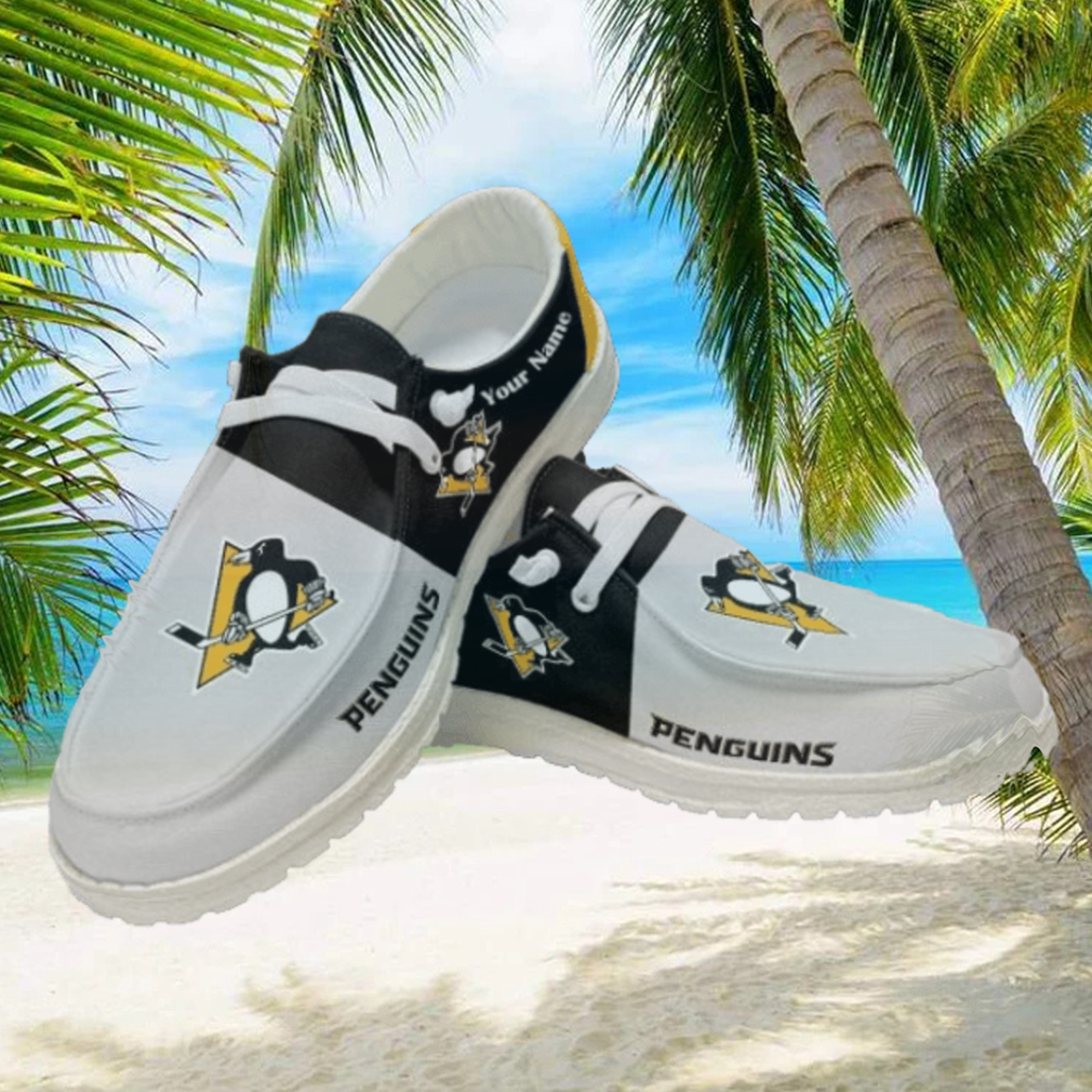 Personalized NHL Pittsburgh Penguins Hey Dude Shoes Personalized NHL Pittsburgh Penguins Hey Dude Shoes
