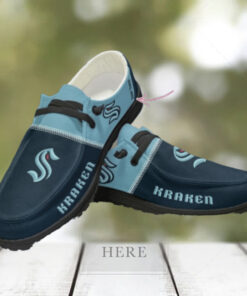 Personalized NHL Seattle Kraken Hey Dude Shoes