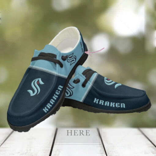 Personalized NHL Seattle Kraken Hey Dude Shoes