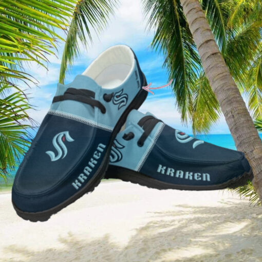 Personalized NHL Seattle Kraken Hey Dude Shoes