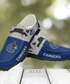 Personalized NHL Vancouver Canucks Hey Dude Shoes