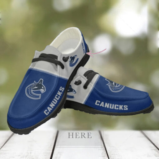 Personalized NHL Vancouver Canucks Hey Dude Shoes