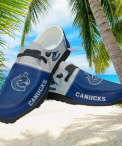 Personalized NHL Vancouver Canucks Hey Dude Shoes