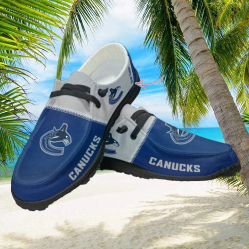 Personalized NHL Vancouver Canucks Hey Dude Shoes