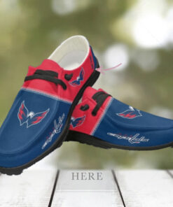 Personalized NHL Washington Capitals Hey Dude Shoes