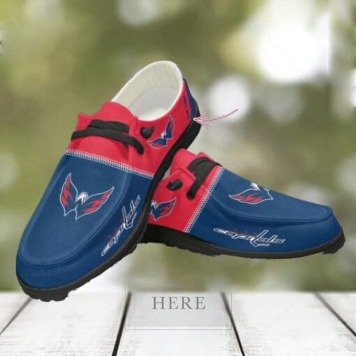 Personalized NHL Washington Capitals Hey Dude Shoes