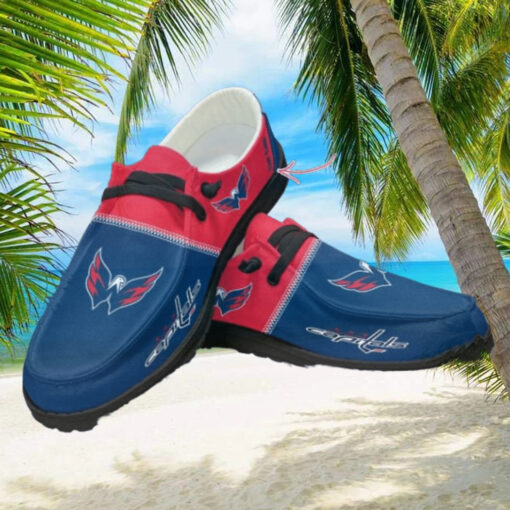 Personalized NHL Washington Capitals Hey Dude Shoes