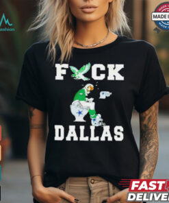 Philadelphia Eagle shit on Dallas Cowboys helmet toilet shirt