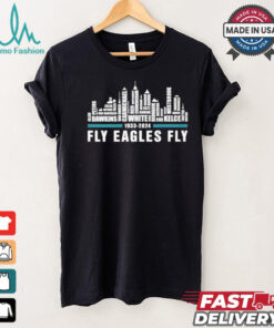 Philadelphia Eagles 1933 – 2024 Dawkins White Kelce City Shirt