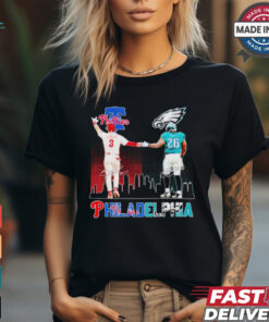 Philadelphia Eagles Barkley Philadelphia Phillies Harper Proud Player T Shirt