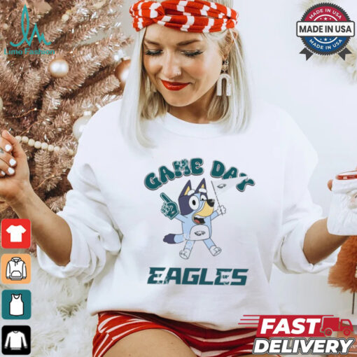Philadelphia Eagles Bluey Game Day shirt