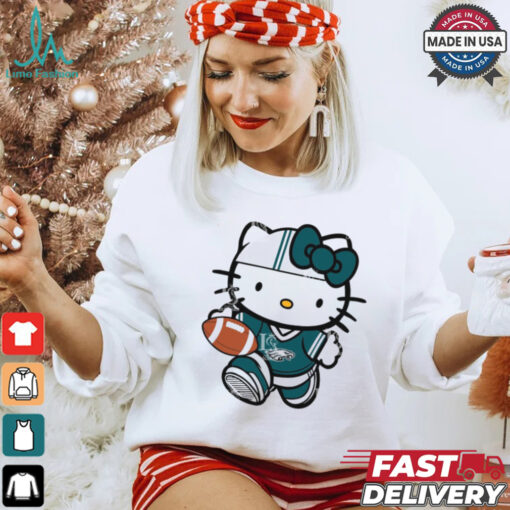 Philadelphia Eagles Cute Hello Kitty Football shirt